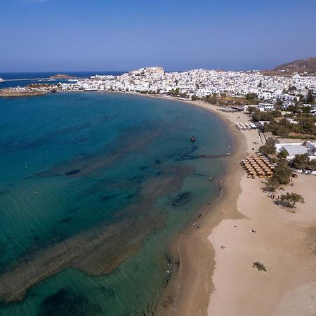 Flisvos Beach Apartments Naxos City Bagian luar foto