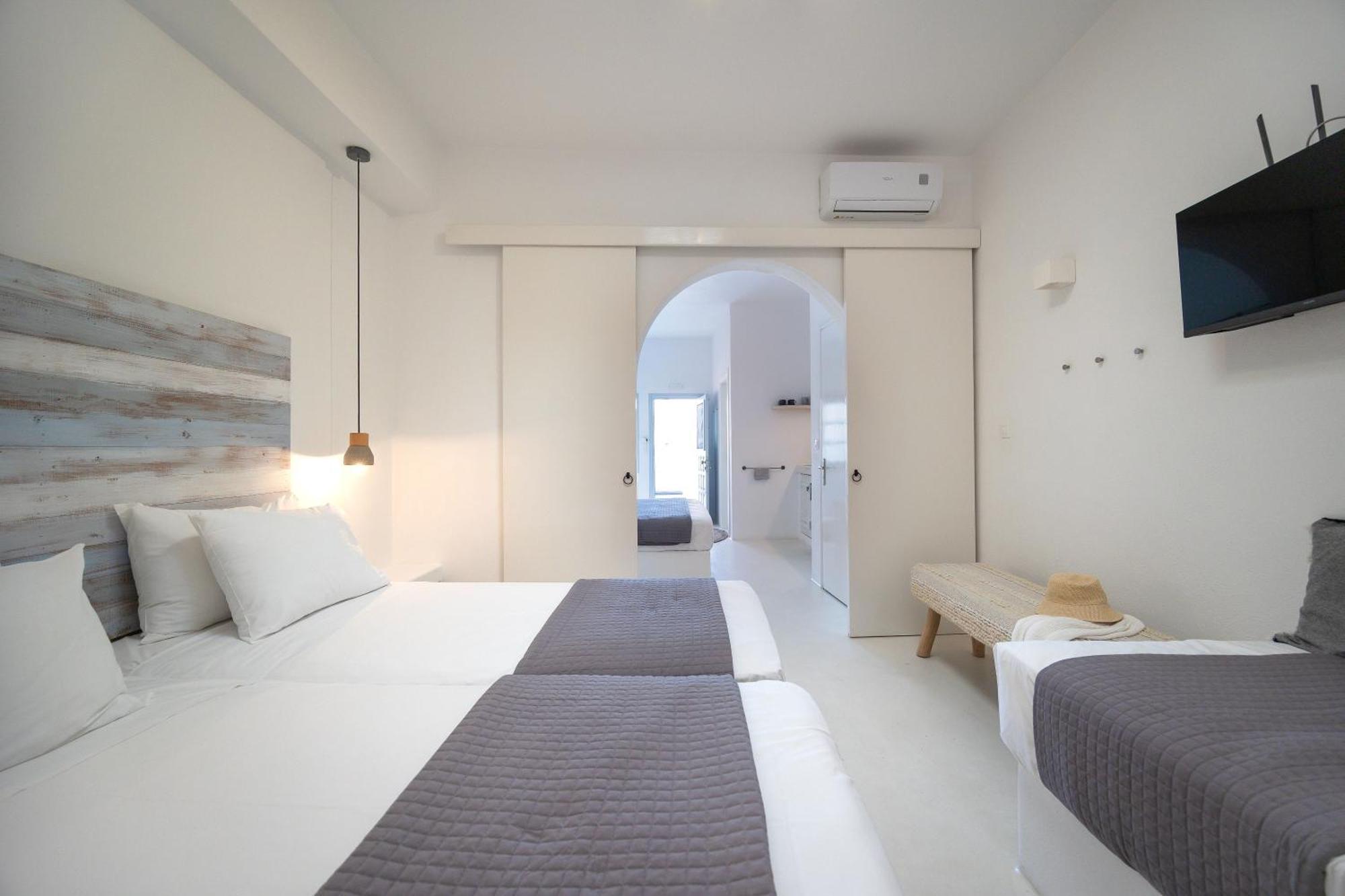 Flisvos Beach Apartments Naxos City Bagian luar foto