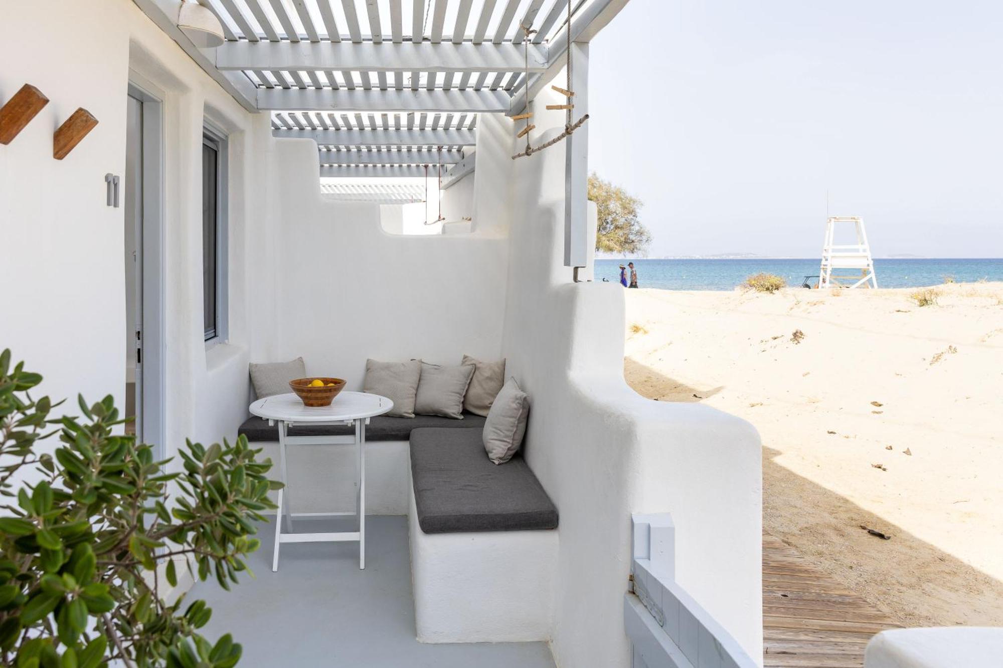 Flisvos Beach Apartments Naxos City Bagian luar foto