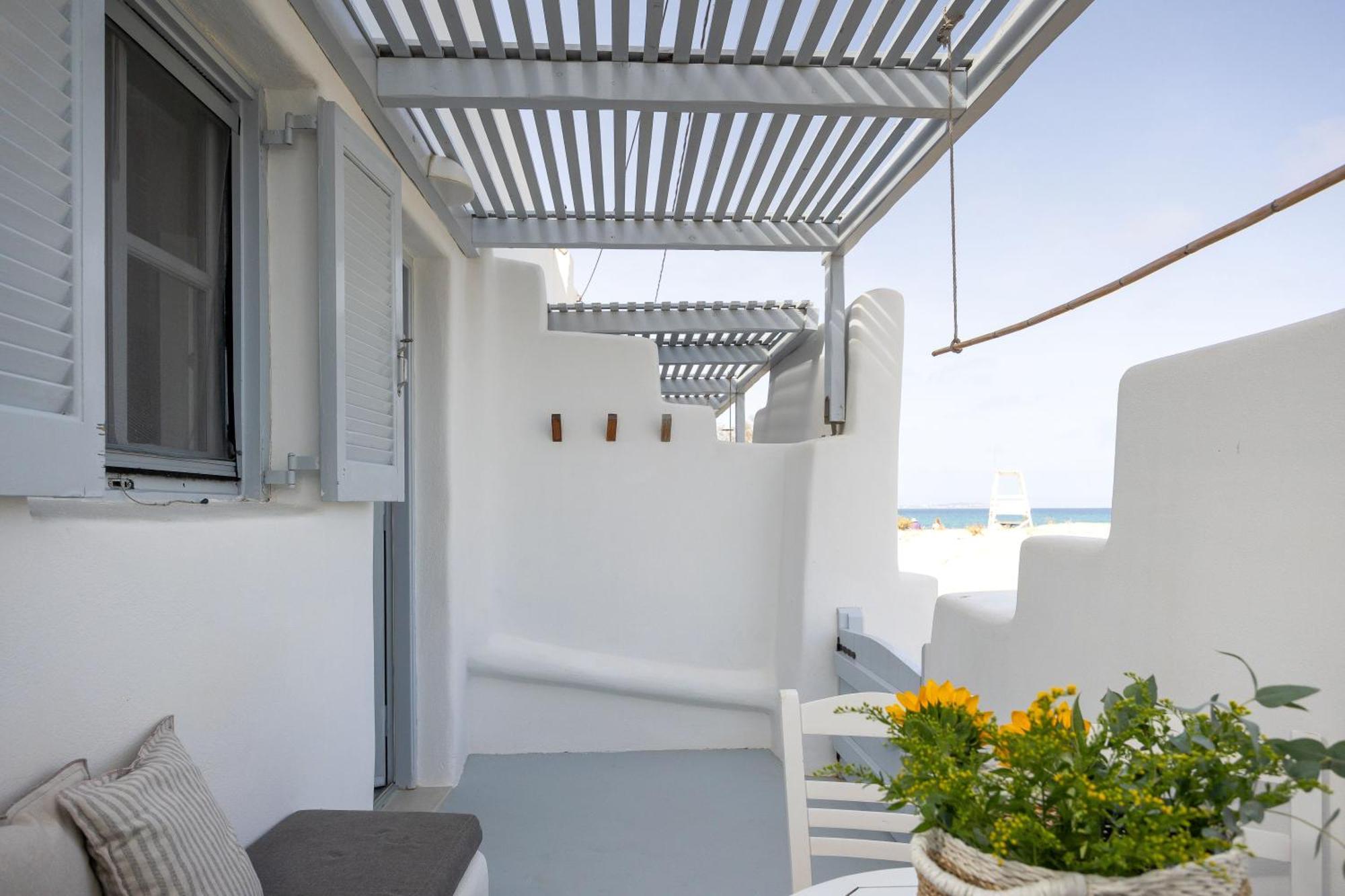 Flisvos Beach Apartments Naxos City Bagian luar foto